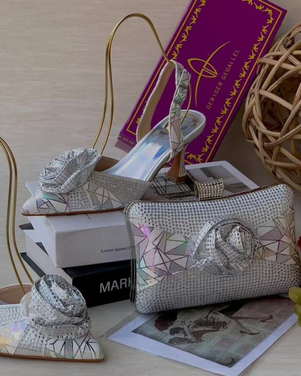 heels & clutch set-03 nailaspalette.com